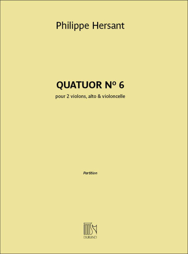 Quatuor N° 6